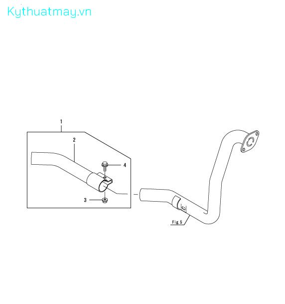 Ống nối thoát khí